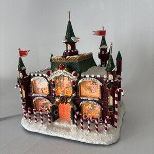 Hawthorne Village Santa’s Workshop 91339 Retired Christmas Carnival Castle